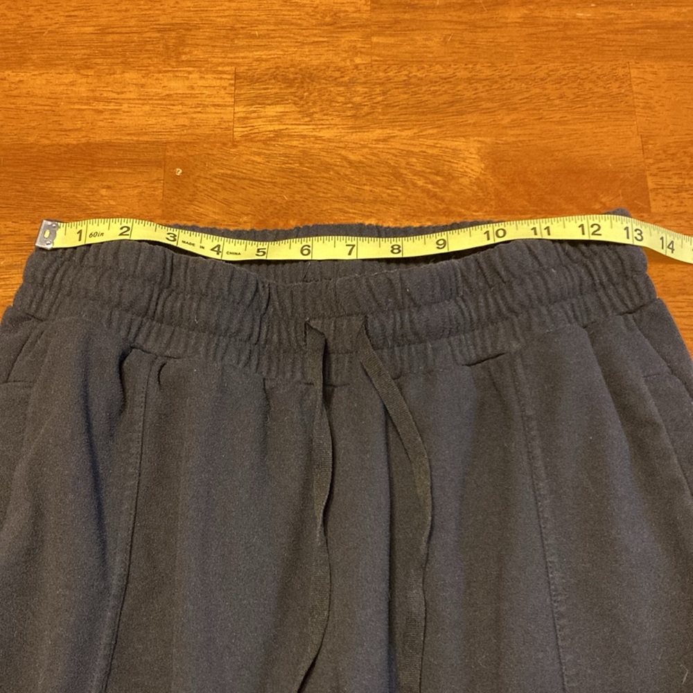Mondetta Womens Size M Black Fleece Joggers Leggings Pants Cozy Elastic Waist - Picture 8 of 10